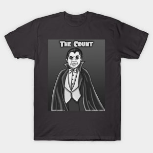 The Count- Black and Gray T-Shirt